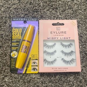 LASHES + MASCARA NEVER OPENED